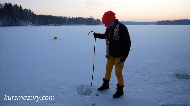 Warunki lodowe jezioro Kisajno – 2019.01.10.