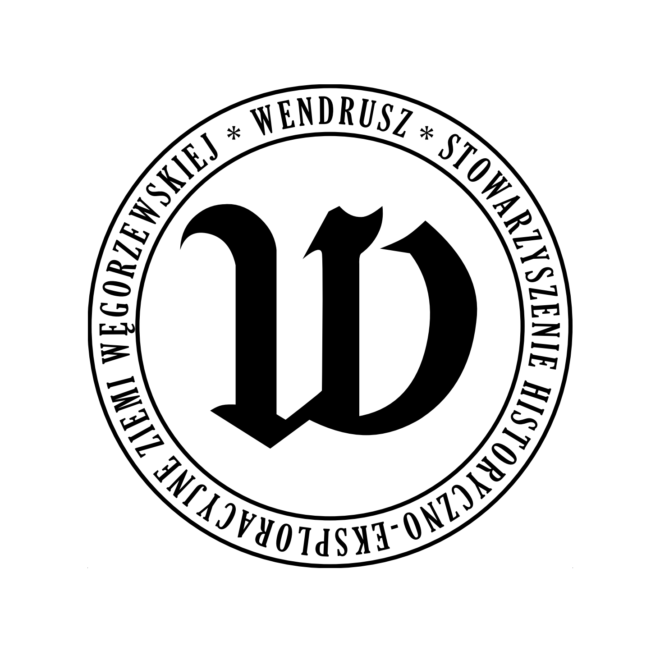 Wendrusz logo Stowarzyszenie Historyczno – Eksploracyjne Ziemi Węgorzewskiej „Wendrusz”